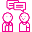 Symbol Beratung Frauenarzt